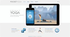 Desktop Screenshot of pocketyoga.com